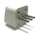 Type L Italy 3 Pin Plug 220 V Universal To Italian Style SS418 White