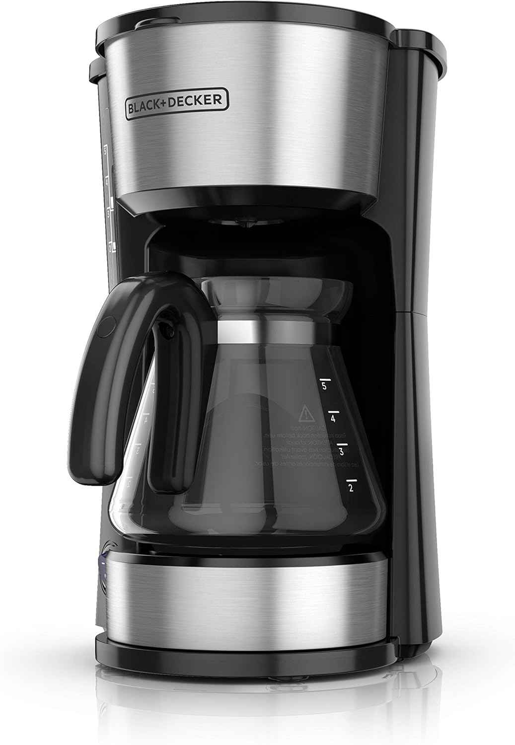 Black And Decker CM0755S 220 Volt 4-in-1 5-Cup Coffee Station Coffeemaker For Overseas Use