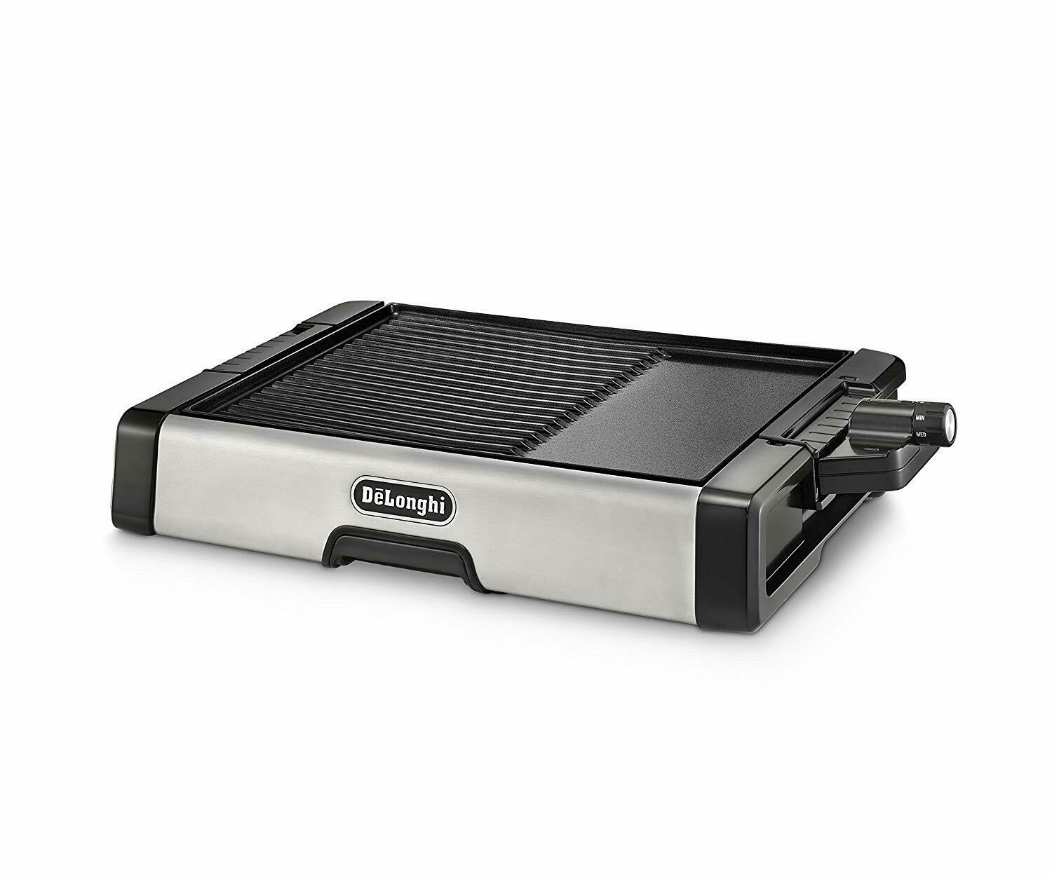 Delonghi BG500C 220 Volt Grill & Griddle with Temp Control For Export Overseas Use Only