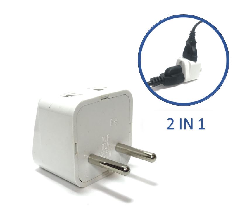 Type C Plug Adapter For Europe, Asia SS711