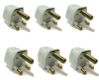Type M 6-PK South Africa Plug Adapter S. African 