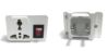 609H Universal Round Pin Plug Adapter with ON/OFF Switch for European Type C Outlet model 609H, European plug adaptor, EU adapter plug, adapter plug with switch, EU plug socket, universal plug, adapters, US, USA, europe, asia, africa, india, uk, universal adapters,220 plug,220v adapter,220 volt adapter,220 adaptor