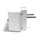 609H Universal Round Pin Plug Adapter with ON/OFF Switch for European Type C Outlet - 609H