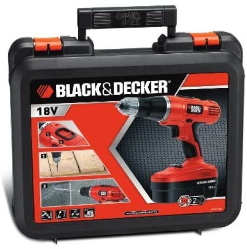 Black & Decker EPC188BK 220 240 Volt Cordless Drill 18V 220v For