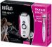 Braun 7281 Leg, Body, Face Epilator Shaver with Bikini Styler Dual Voltage 110-220 Volt With EU Plug