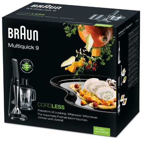 Braun MQ940 110/220 Cordless Blender with Ice Crusher