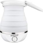  Brentwood KT-1508W 0.8 Ltr Dual-Voltage Collapsible-Travel Kettle 110-220-Volt White