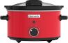 Crock-Pot CSC037 Slow Cooker Hinged Lid 3.5 Liter 3-4 People Red 220-240 Volt For Export 