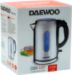 Daewoo DEK-1237 220 Volt 1.7L Cordless St Steel Kettle 220V-240V For Export Overseas Use