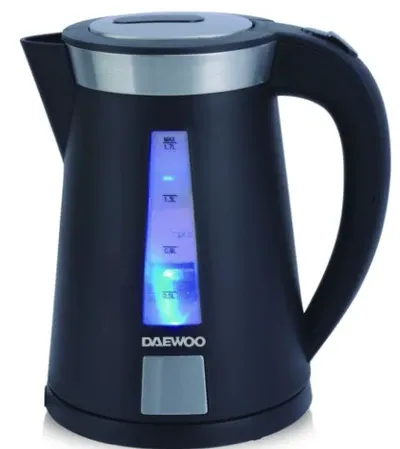 Daewoo DEK-1364 220 Volt 1.7L Cordless Kettle 220V-240V For Export Overseas Use 