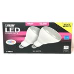 Feit Electric BR40 Flood Dimmable LED Light Bulb Soft White 14 Watts 2-Pack 