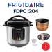 Frigidaire FDPC204 220 Volt 4-Liter Electronic Pressure Cooker For Export Overseas Use