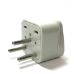 Simran IS-400 Universal Grounded Plug for Israel, Type H, White - IS-400