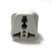Simran IS-400 Universal Grounded Plug for Israel, Type H, White - IS-400