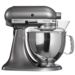 KitchenAid Silver 220 Volt 4.8L Artisan Stand Mixer 220V 300 Watt 10-Speed 5Qt