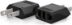 MF-7 European To American Outlet Plug Adapter Black EU To US Travel Power Adapter Converter Plug Type A
