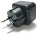 Seven Star MVR11 USA to Europe 5mm Round Pin Plug Adapter, Type A/B To Type E/F - MVR-11