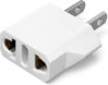Type A European to American Plug Adapter EU To US MF7 White