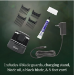 Oster Cordless T-Finisher 110-220 Volt Black Hair Trimmer For Worldwide Use  - 76059-810