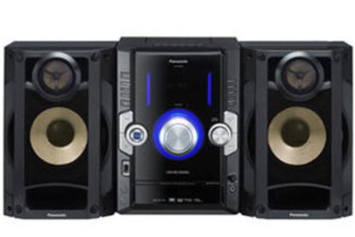 Panasonic NEW DVD MP3 Cassette Tape Stereo System 110/220 Volt - USE WORLDWIDE!