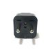 Seven Star SS-411 Asian European Universal Plug Adapter Set Black For Type C Electric Outlet - SS-411-B