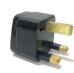 Type G UK Style Adapter For England British Type Universal To United Kingdom SS414 Black