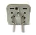Seven Star SS-416 Australia New Zealand China Universal Plug Adapter Set Type I White