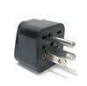Type B Plug Adapter Universal To American Style SS417 Black