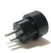 Seven Star SS-431 European Schuko to Switzerland Plug Adapter, Type E to Type J - SS-431