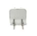 Seven Star SS711 Type C Euro Asian Style 2-Input Plug Adapter, 4mm Round Pin, Universal - SS711