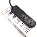 Seven Star SS505 Universal Surge Protector USB Ports 2A Quick Charging Outlet Travel Power Strip For Multiple Devices