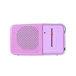 Toshiba TX-PR20 AM/FM Pocket Portable Battery Operated Radio Pink 
