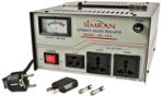 Simran AR1000 1000 W Watt 110v <-> 220v 50Hz/60Hz - Transformer with Regulator
