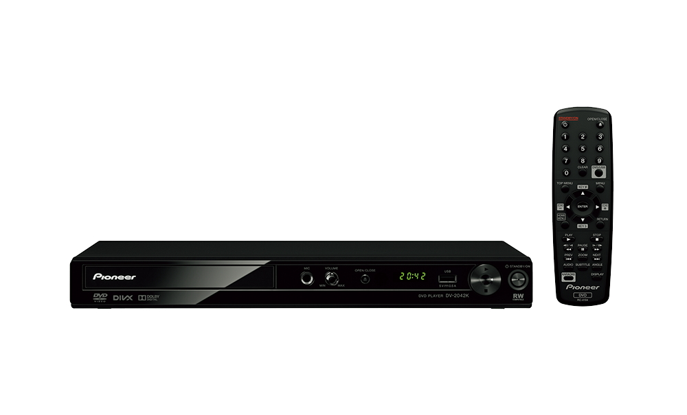 Pioneer DV-2042K 110-240 Volts Multi Region Code Zone Free DVD Player with DivX PAL NTSC