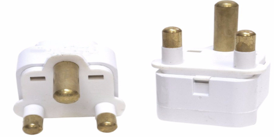 Plug Adapter - South Africa Thick 3 Prong Type M Electrical outlet